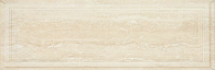 Płytki ścienne połysk imitujące marmur Marazzi Marbleline Travertin Decor str 22X66,2 58490