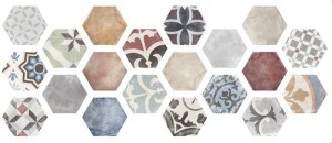 ITT Marrakech 23x27 hexagonale Fliesen