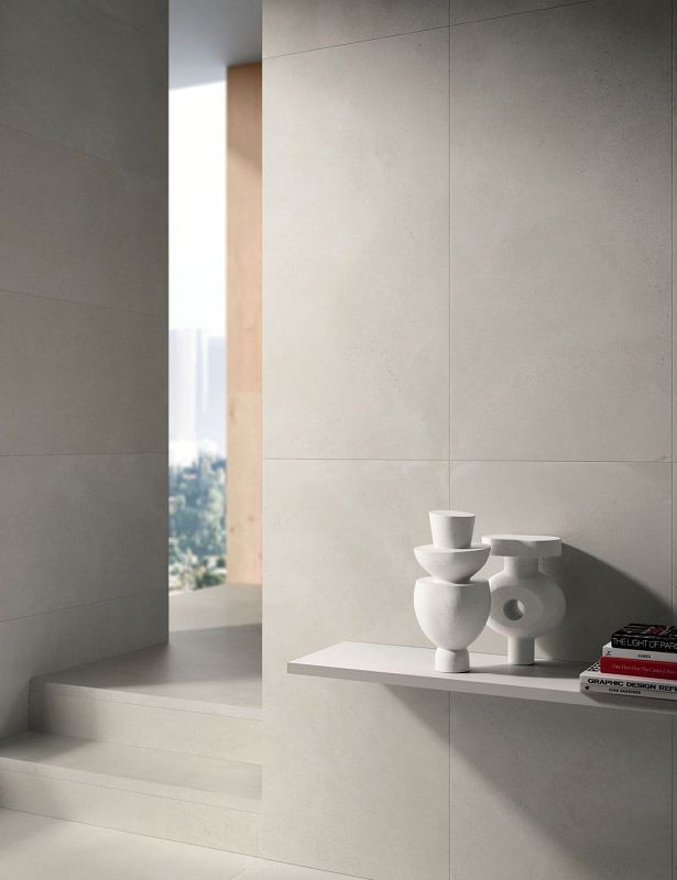 Marca Corona Phase White 60x60 F088 płytki gresowe betonowe 143975