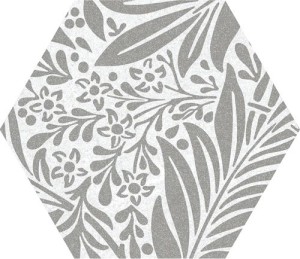Vives Hexagon Duroc Multicolor Fliesen: 23x26,6 cm Patchwork-Gres