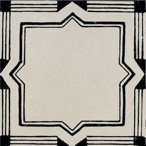 Fioranese Riggiole Bianchi Singoli Deco_2 20x20 RIG20D2 Patchwork Fliesen aus Feinsteinzeug