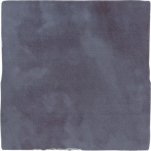 Barwolf Spatolato Blau 13x13 Wandfliese