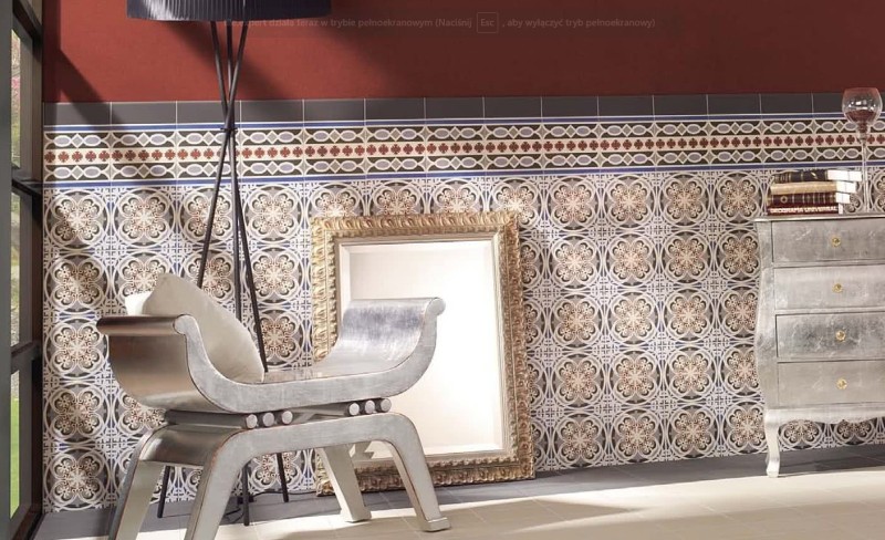 Płytki łazienkowe białe Mainzu Victorian Blanco 20x20 50248