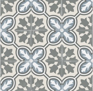 Aparici Tango Almirante Natural Fliesen: Grau-Blau Patchwork 59,2x59,2 cm