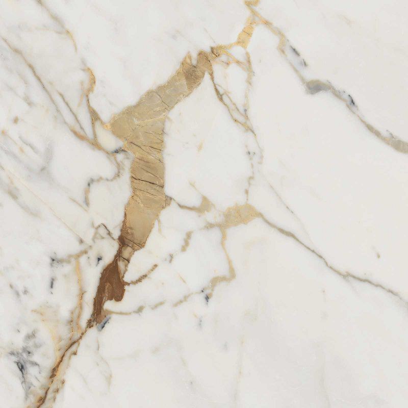 Marazzi Allmarble Golden White Lux 75x75 M4FG płytki marmurowe ze złotą żyłą gresowe 136962