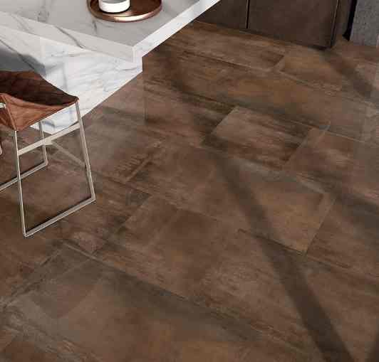 Płytki imitujące miedż ABK Interno 9 Rust lap 60x120 80420