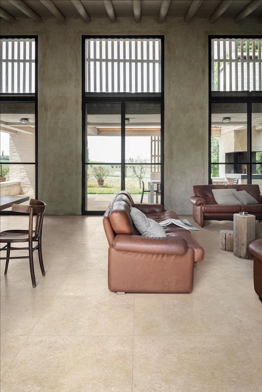 Marazzi Mystone Limestone Sand 120x120 M908 płytka imitująca beton 140219