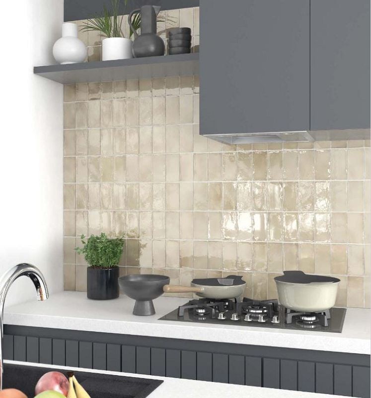 Equipe Manacor Beige Argile 7,5x15 płytka ścienna 128036