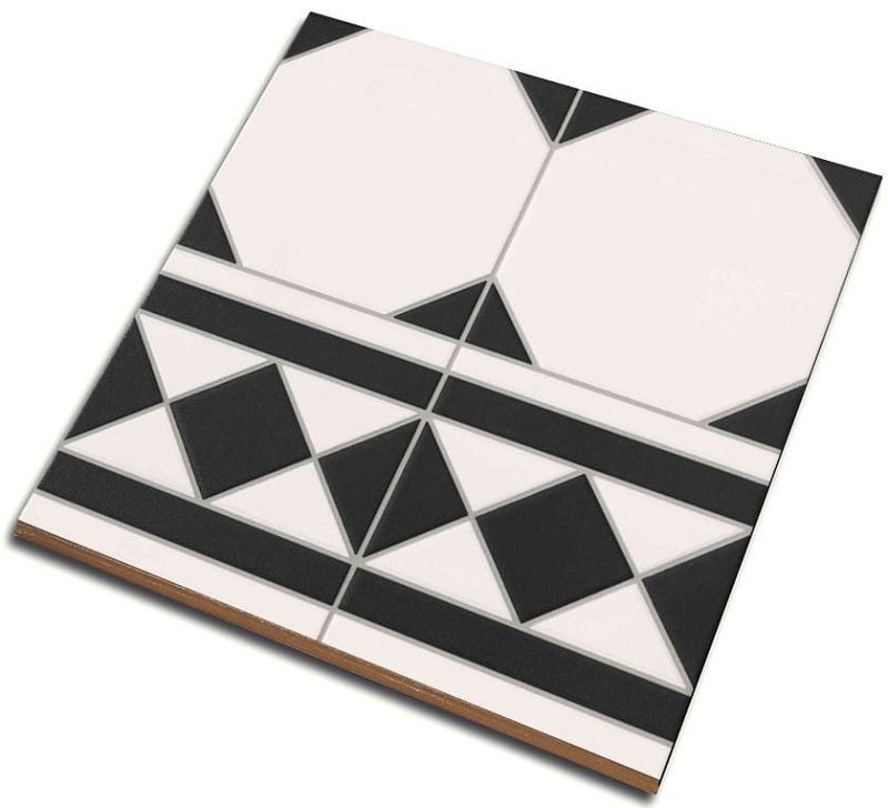 Realonda Oxford Negro Cenefa 33x33 płytka podłogowa 156605