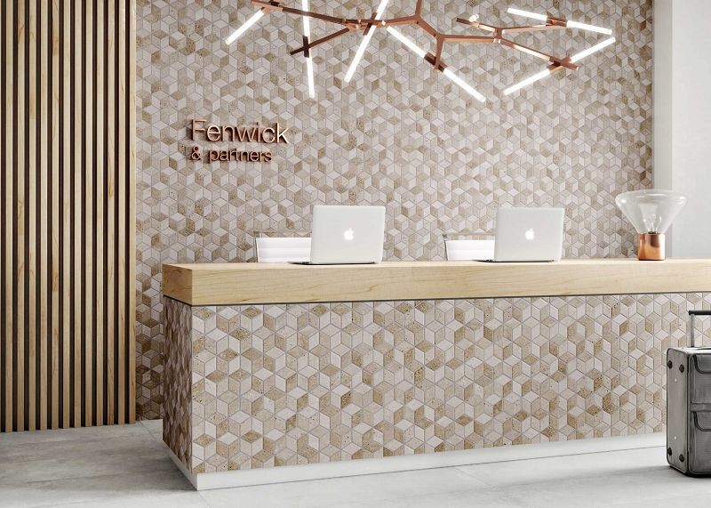 Realonda Rhombus Stone Taupe 26,5x51 płytka gresowa 150157