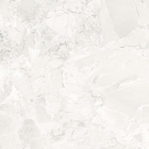 ITT Acadia Weiß Satin Rechteck 75x75 marmorierte Feinsteinzeugfliesen