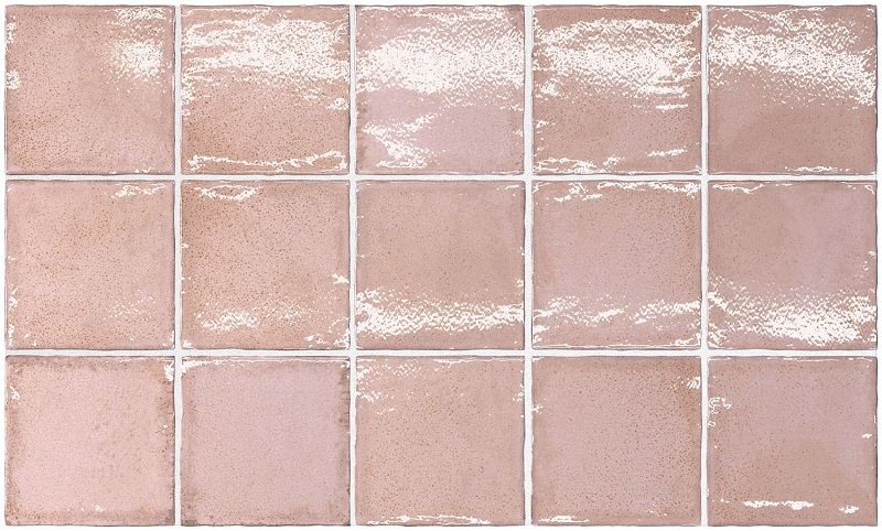 Equipe Altea Dusty Pink 10x10 płytki cegiełki rustykalne 126661