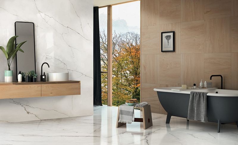 Fondovalle Infinito 2.0 Lincoln Glossy 120x120 płytki gresowe imitujące marmur 105971