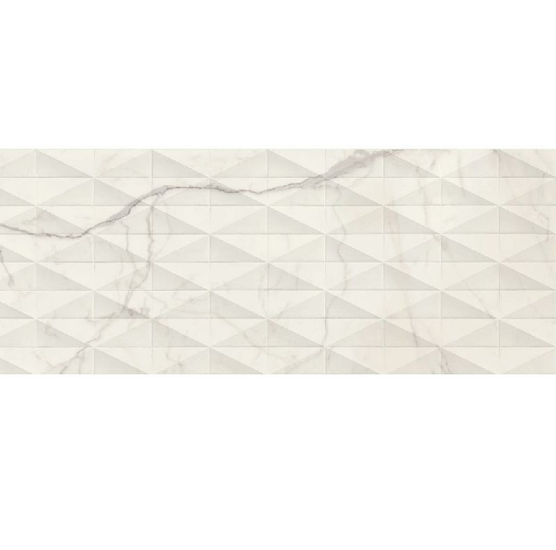 Marazzi Allmarble Statuario Struttura Pave 3d Lux 40x120 M73S płytka ścienna 137209