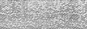 Kleine silberne Hexagon-Mosaikfliesen Venis Dubai Silver 33,3x100