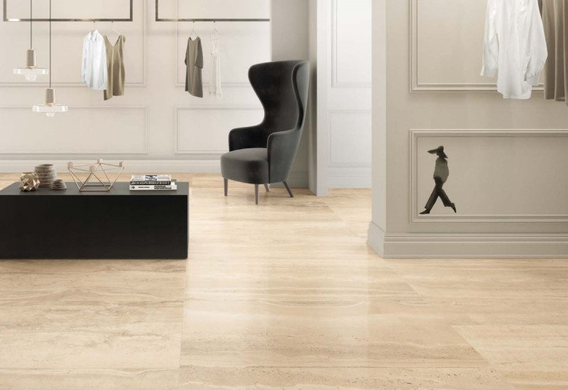 Gres trawertyn bez Coem Reverso beige lap 60X120 12332