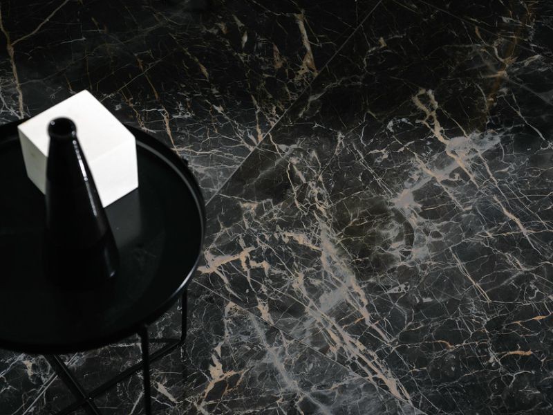 Marazzi Allmarble Saint Laurent 60x60 MMVG płytki marmurowe czarne gresowe 137121