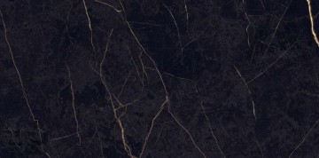 Płytka marmur czarny ze złotą żyłą Flaviker Supreme Evo Noir Laurent lux 60x120 anr 78848