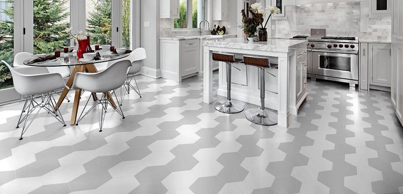 Keros Element Gris 23x27 płytki heksagonalne 158519