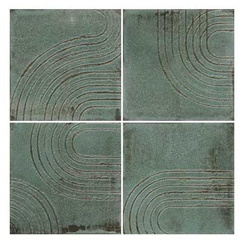 WOW Enso Wabi Green 12,5x12,5 płytka ścienna dekor 155802