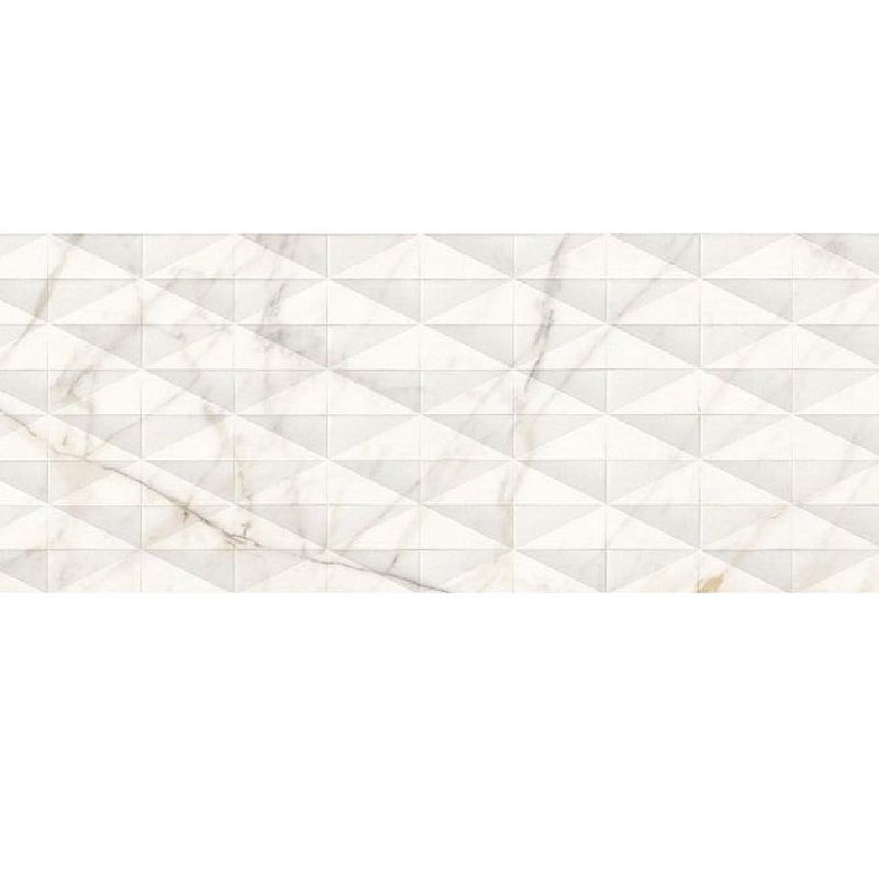 Marazzi Allmarble Golden White Satin Struttura Pave 3d 40x120 M6TK płytka ścienna 136972