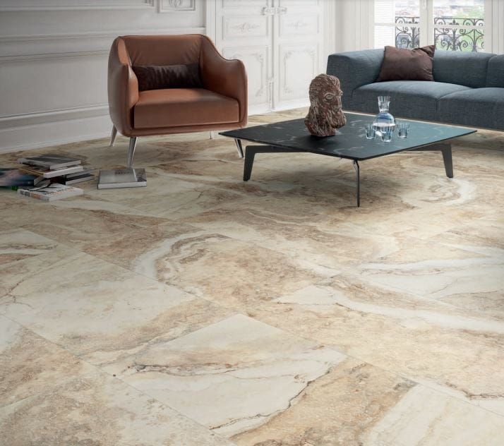 Cristacer Ceramicas Travertino Di Caracalla Beige Matt 60x120 płytki gresowe marmurowe 124940