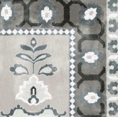 Płytka podłogowa ścienna salon przetarty szary biały patchwork ABK Play Capret Mix Grey 20x20 86786