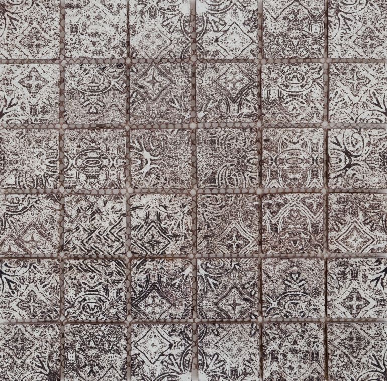 Mozaika kamień szara patchwork Dell Arte Patch Rustic 30x30 100416