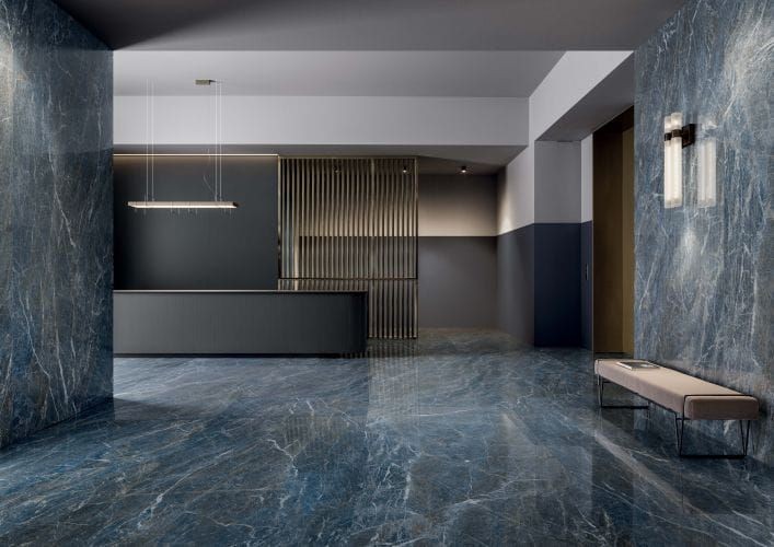 Italgraniti Charm Experience Blu Saint Laurent Lappato 60x120 płytki gresowe imitujące kamień 133841