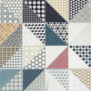 Rako Deco DAK63659 60x60 Patchwork-Gresfliesen