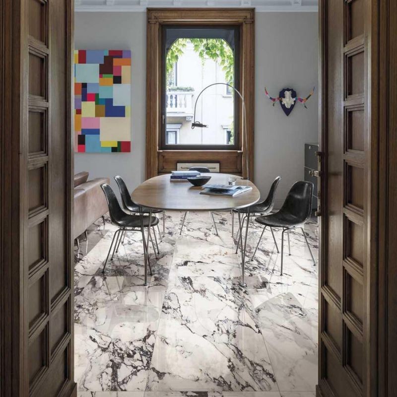 Marazzi Allmarble Capraia Lux 75x75 M4FC płytka gresowa imitująca marmur 136912