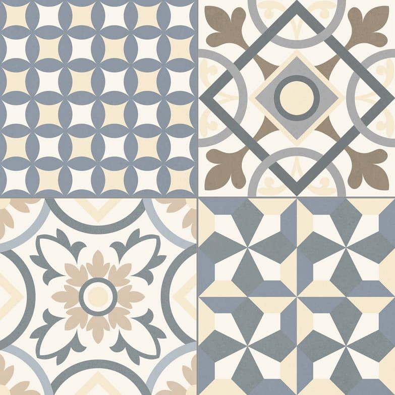 Gayafores Heritage Grey 33,15x33,15 płytki podłogowe patchwork 131835