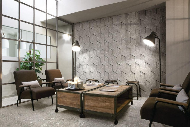Płytki lastryko szary beż na zewątrz Marazzi Mystone Ceppo di Gre greige MQW0 75x75 17515
