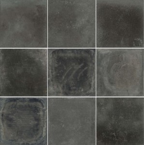 ABK Play Heritage Dark 20x20: Anthrazit, 20x20 cm Bodenfliesen, Landhausstil