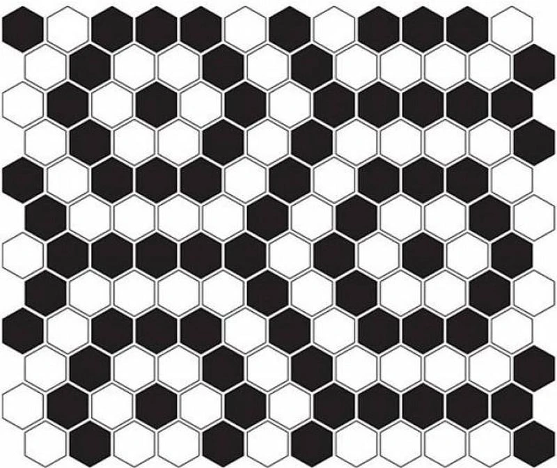 Dunin Mini Hexagon B&W Nano 26x30 mozaika heksagonalna 103876