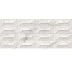 Marazzi Marbleplay Statuarietto Struttura Gem 3D Wandfliese 30x90