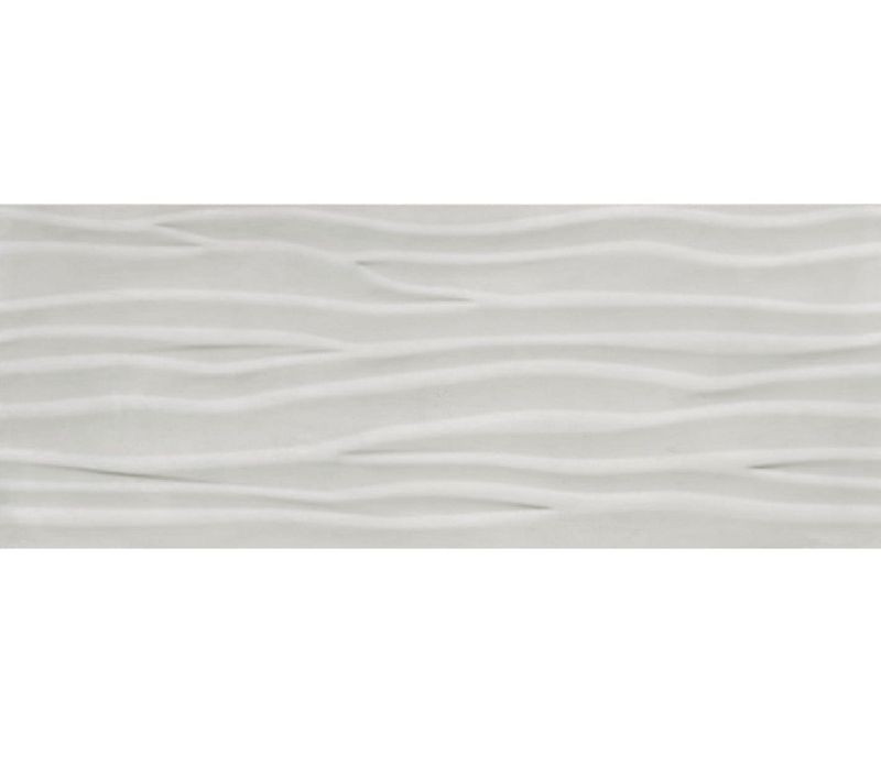 Cifre Relieve Wave Titan White Brillo 30x90 płytka ścienna 122398