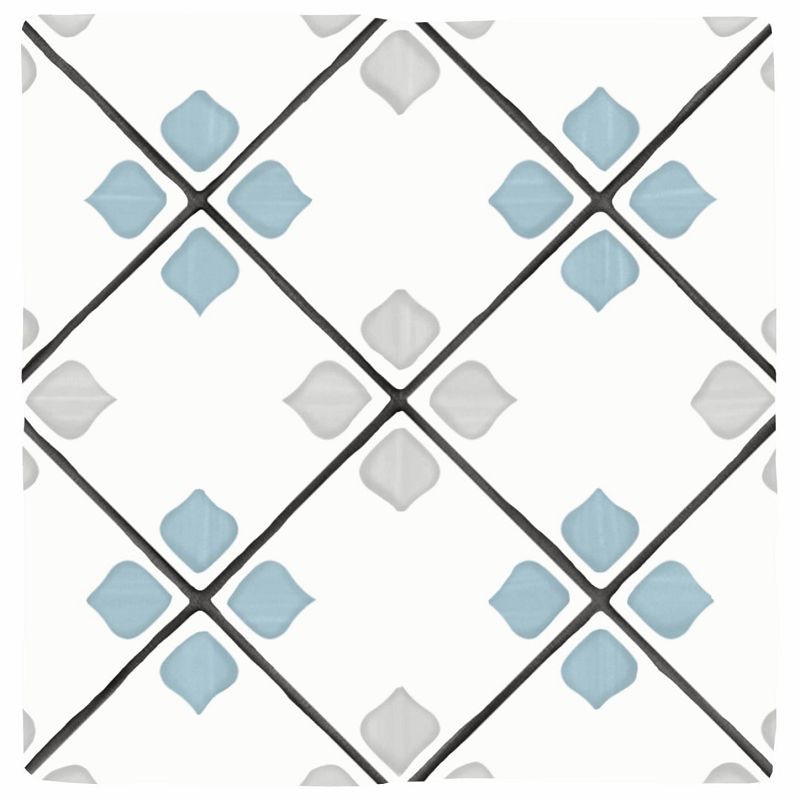 Peronda/Harmony Tanger Silver Rhomb 12,3x12,3 płytki gresowe patchworkowe 147429
