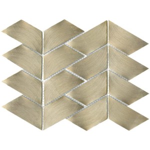 Lantic Colonial Gravity Aluminium Gold 22,1x28,1 Wandmosaik