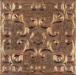 Aparici Alter Kupfer Ornato 20x20 Wandfliese