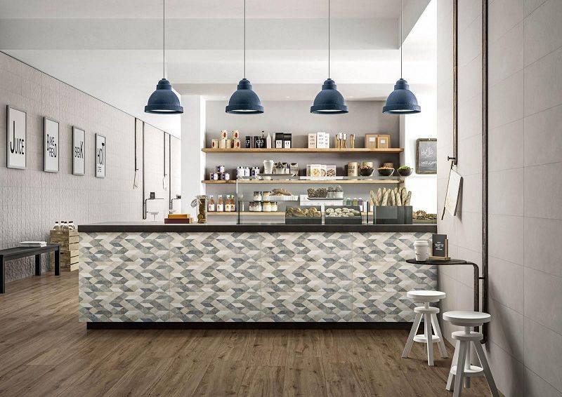 Marazzi Chalk Struttura Brick Grey 25x76 M02L płytka ścienna 137951