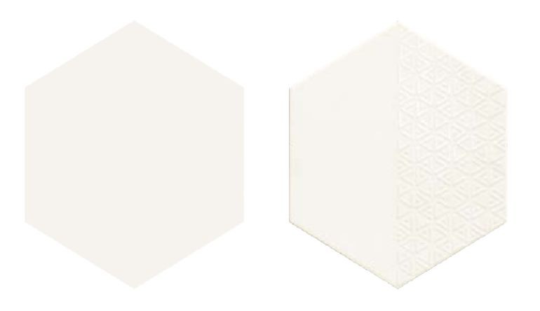 Realonda Opal Deco White 28,5x33 płytki heksagonalne 150078