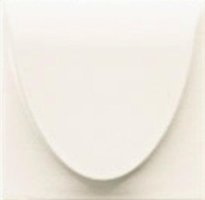 Mainzu Zen Uroko White 3D Wandfliesen 15x15 matt