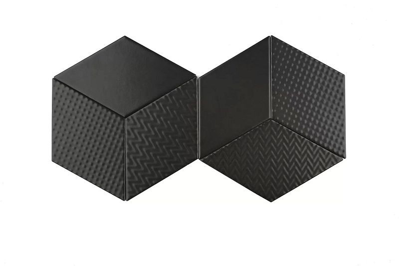 Dunin Rombic Black 02 Matt 11,5x20 mozaiki dekoracyjne 103686
