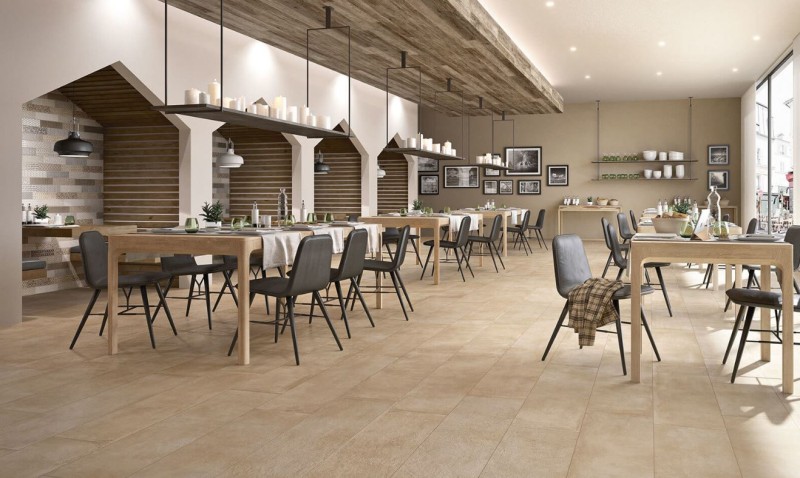 Gresy beton beż Marazzi Clays Sand MLV3 60X60 36233