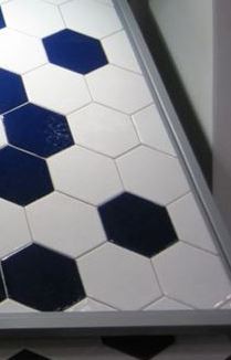 Gesy heksagonalne białe w połysku Equipe hexatile Blanco Brillo 17.5X20 crp 13661