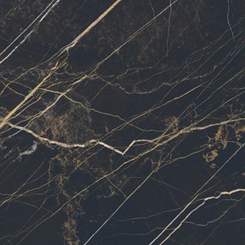 Casalgrande Padana Marmoker Night Storm Lucido 90x90 płytki gresowe imitujące czarny marmur 118686