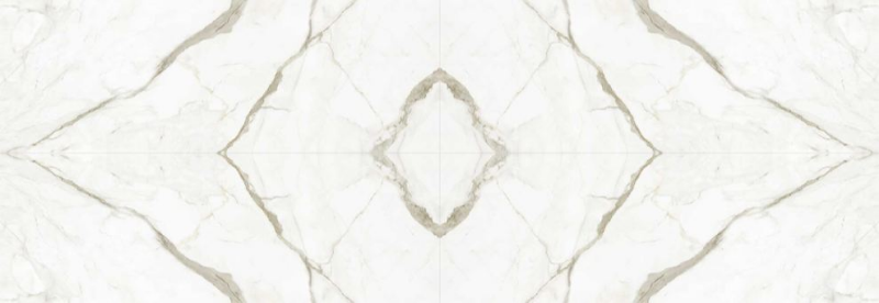 Płytki duże lustrzane odbicie marmur Laminam I Naturali Calacatta Oro Venato Book Match 5 100x300 58186