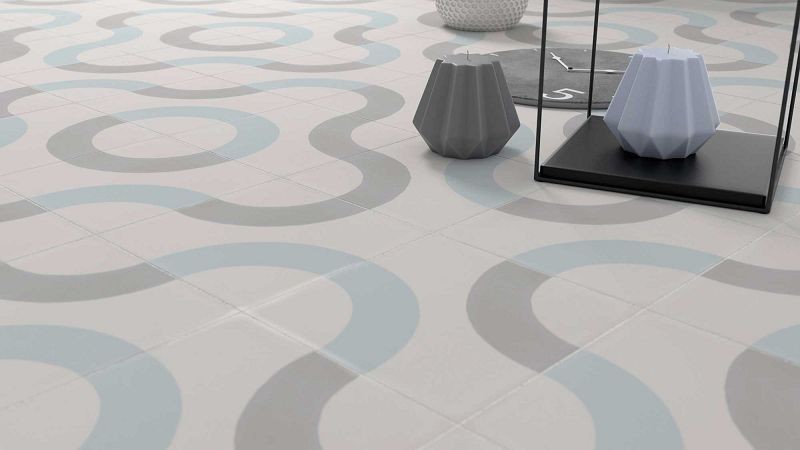 WOW Loop Decor Warm 18,5x18,5 płytka gresowa 164508