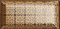 Cegielki brazowe wypukle ze wzorem Mainzu Bumpy Gold 10x20 58196